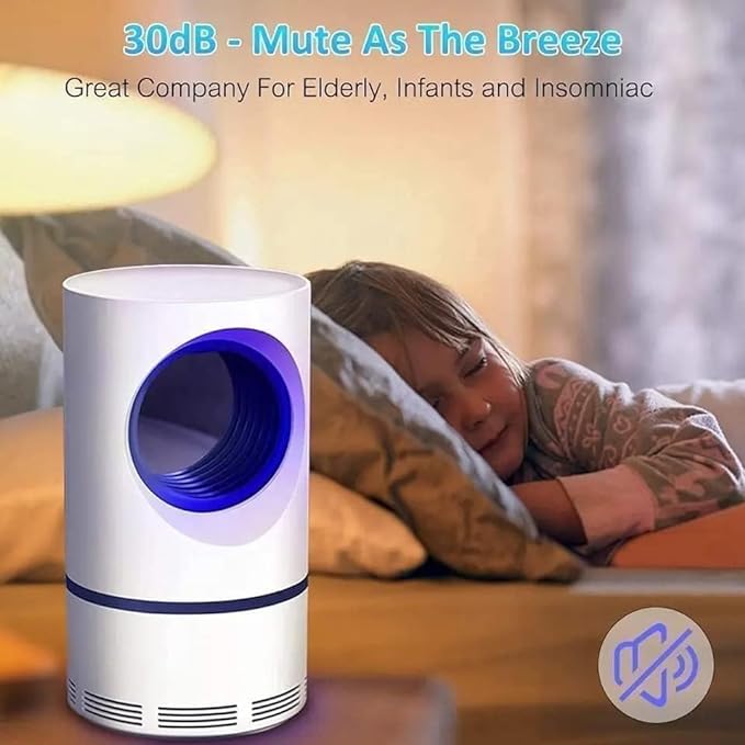 PYXBE Mosquito Killer Lamp USB Electric Nano Wave Anti Fly Bug Night Light killar Lamp Electric Insect Killer Indoor (Suction Trap)