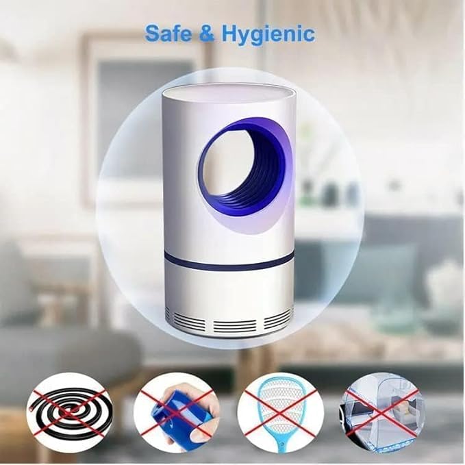 PYXBE Mosquito Killer Lamp USB Electric Nano Wave Anti Fly Bug Night Light killar Lamp Electric Insect Killer Indoor (Suction Trap)