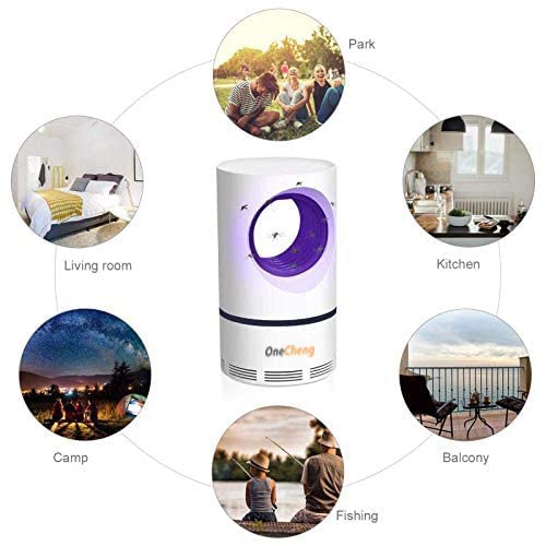 PYXBE Mosquito Killer Lamp USB Electric Nano Wave Anti Fly Bug Night Light killar Lamp Electric Insect Killer Indoor (Suction Trap)