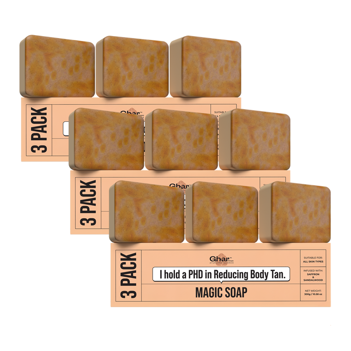 Magic Soap (Sandal Wood and Saffron Soap)