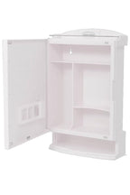 URBAN CHOICE storage washbasin rack and shelf Polypropylene Wall Shelf  (Number of Shelves - 6, White)